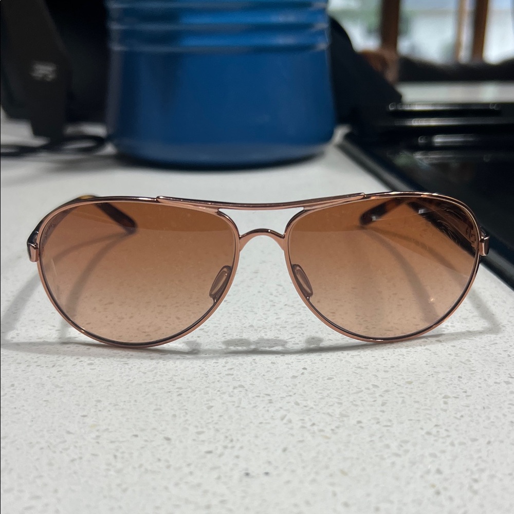 Oakley Brown Aviator Sunglasses